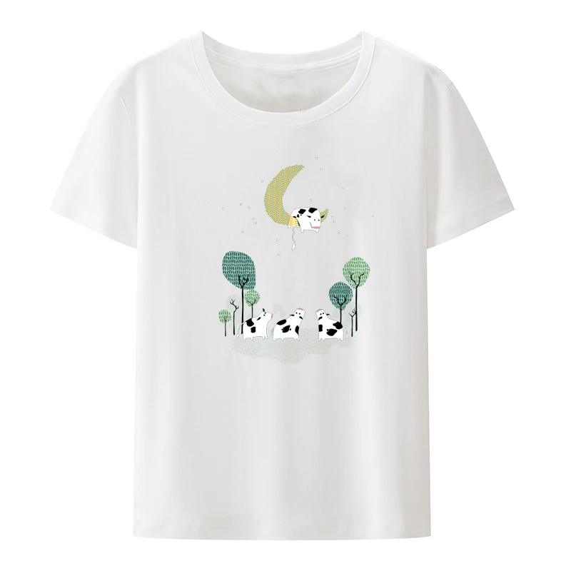 Fail Graphic T-shirt Funny Tee Women's Clothing Shirts and Blouses Ulzzang O-neck Koszulki Trend Pair Pattern Comfortable Lovely