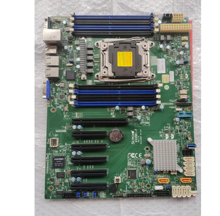 For Original AMI X10SRL-F 2011 V3V4 Single Server Main Board X99 Main Board X10SRI-F