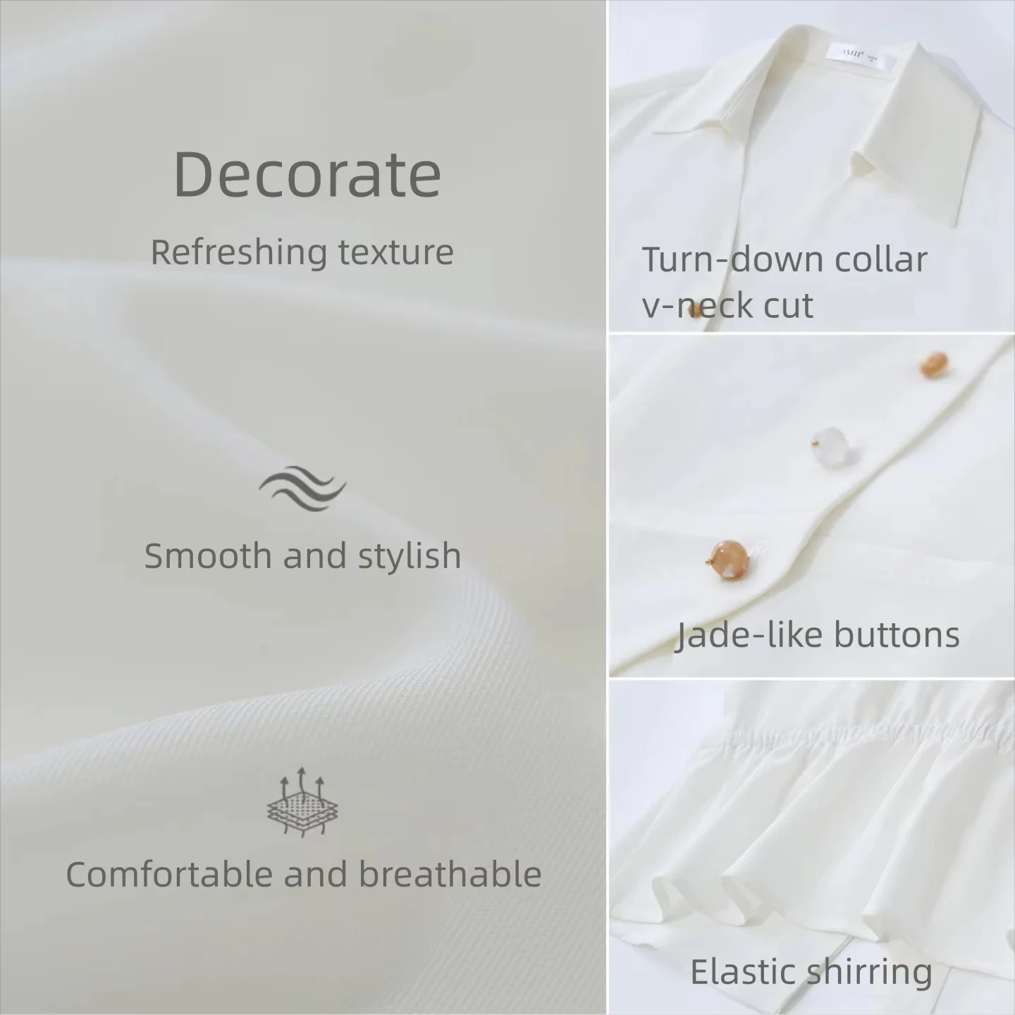 بلوزة نسائية Amii صيفية - usage example