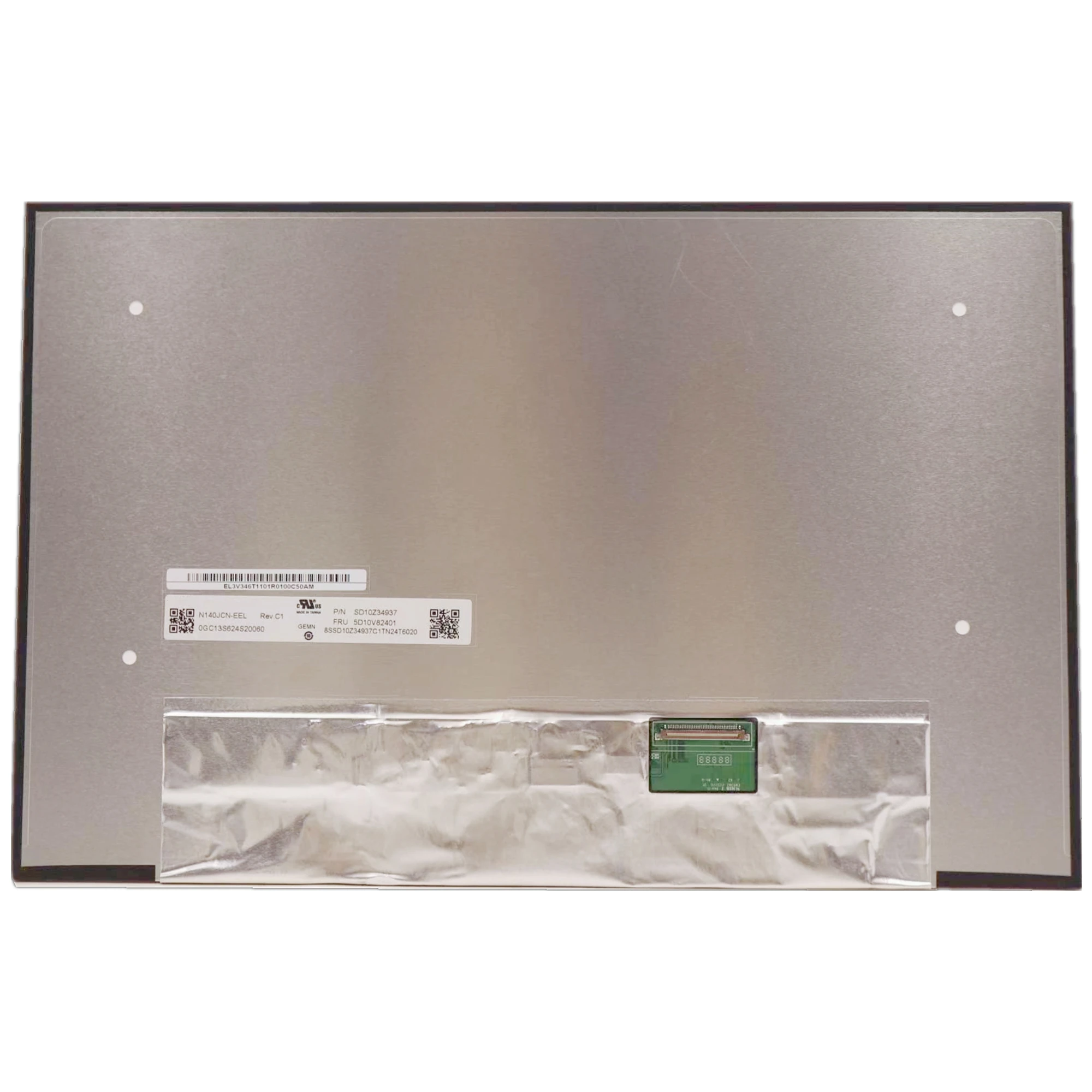 N140JCN-EEL Rev.C1 14.0'' Laptop LCD Screen Display Panel Matrix 1920×1200 EDP 40 Pins