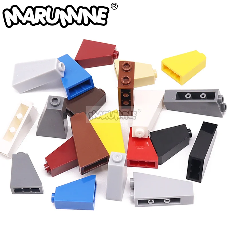 

Конструктор Marumine MOC 1x2x3: Классические элементы для крыши, совместимые с 4460, 60481, 2449. Набор для творчества и сборки моделей, подарок для детей.