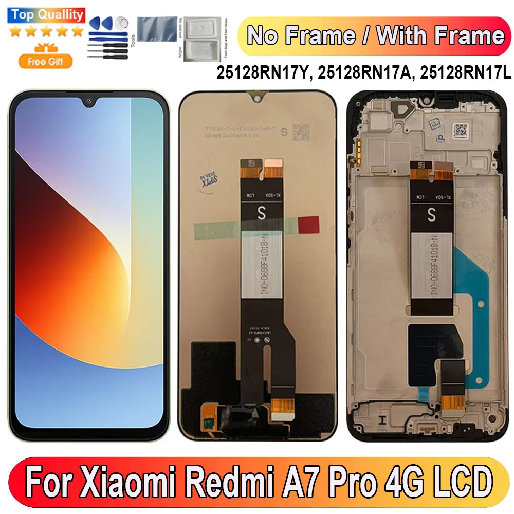 6.9''For Xiaomi Redmi A7 Pro 4G LCD Display Screen Touch Panel Digitizer Replacement Parts For Redmi A7 Pro 4G Screen With Frame