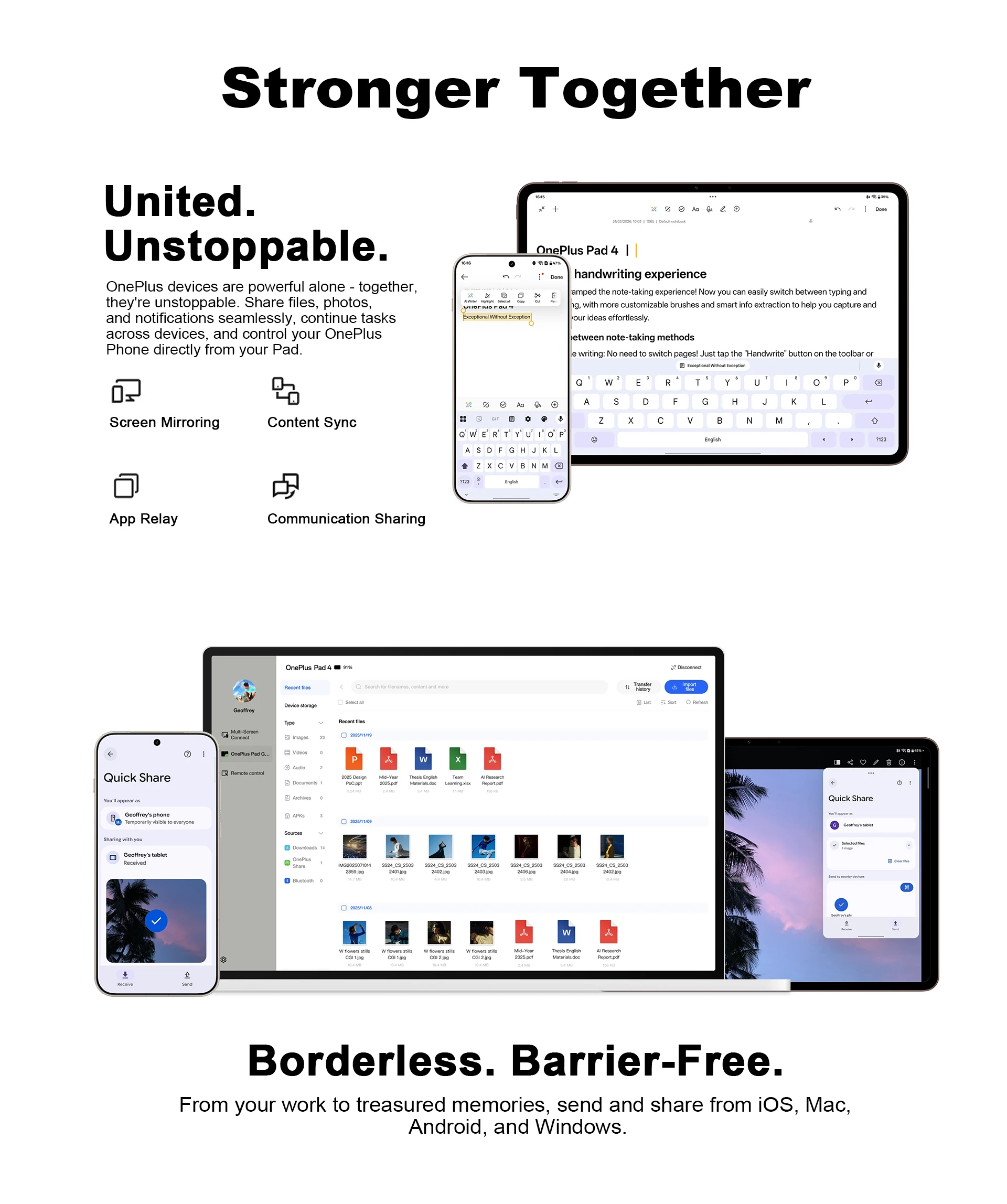 Global Version OnePlus Pad 4 Tablet 13.2" 144Hz 3.4K True Color Display Snapdragon 8 Elite Gen 5 13380mAh Battery Bluetooth 6.0