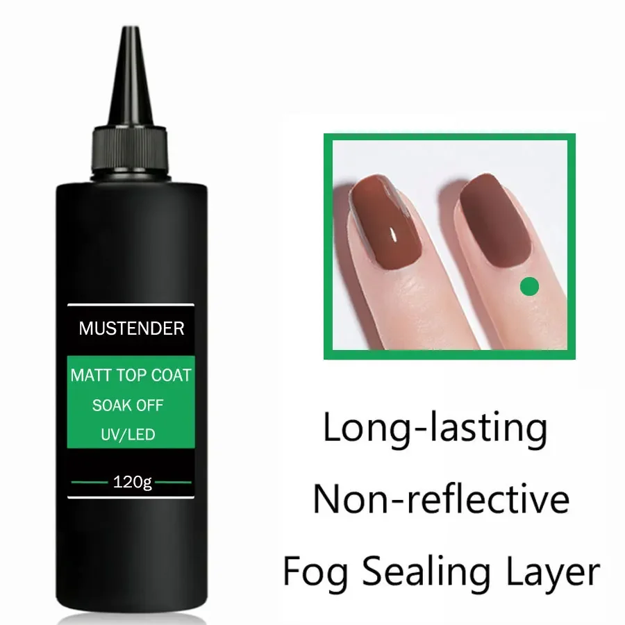 120g Basecoat Base Coat Tempered Topcoat Luminous Matte Matte Top Coat Primer UV Gel Reinforcement Remover Primer Nail Gel Polish