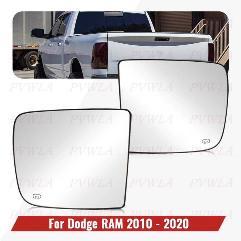 Heated Side Mirror For Dodge RAM 2010 2011 2012 2013 2014 2015 2016 2017 2018 2019 2020 Rear-view Mirror Glass Car Accessories