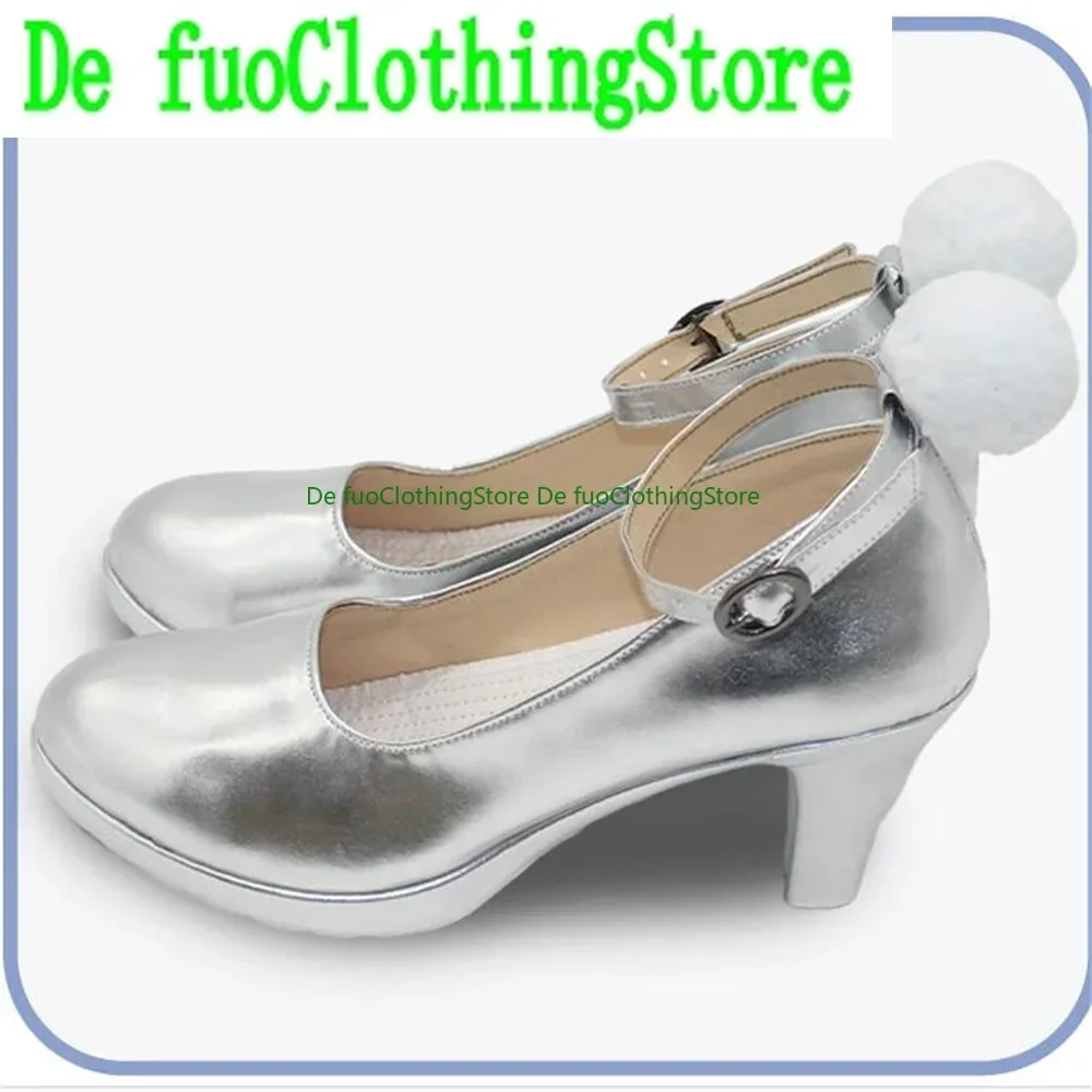 الأرنب X 777 NIKKE تأثيري أحذية الأحذية لعبة أنيمي هالوين عيد الميلاد Defu متجر أحذية الملابس