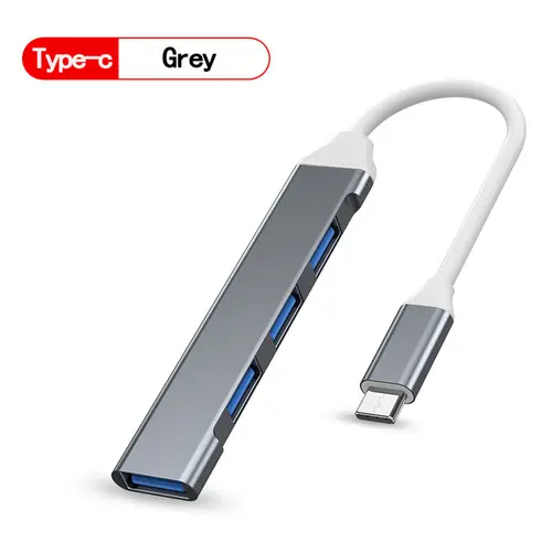 USB 3.0 Hub USB Hub 4 Port High Speed Type C Splitter 5Gbps For PC Computer Accessories Multiport HUB 4 USB 3.0 2.0 Ports - Image 11
