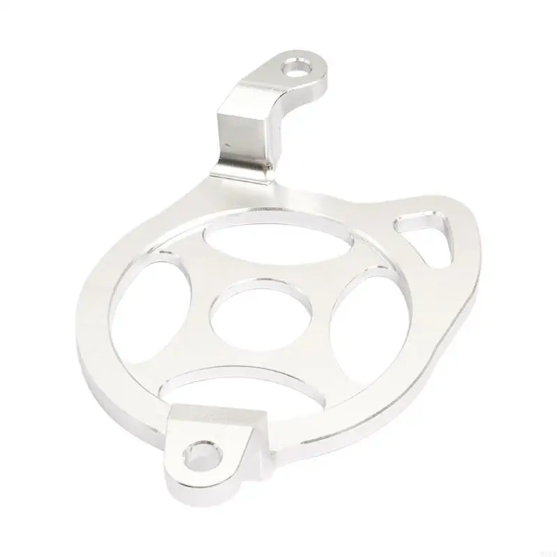 M76E Anodized Aluminum Motor Guard Plate for Electric Dirt Bikes, Open Cut Cover with Lower Motor Area Form Use Part Detail