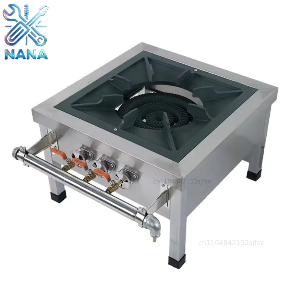 Best Sale Commercial Stainless Steel Single Burner Gas Stove Price Offer China Factory Kitchen Machine