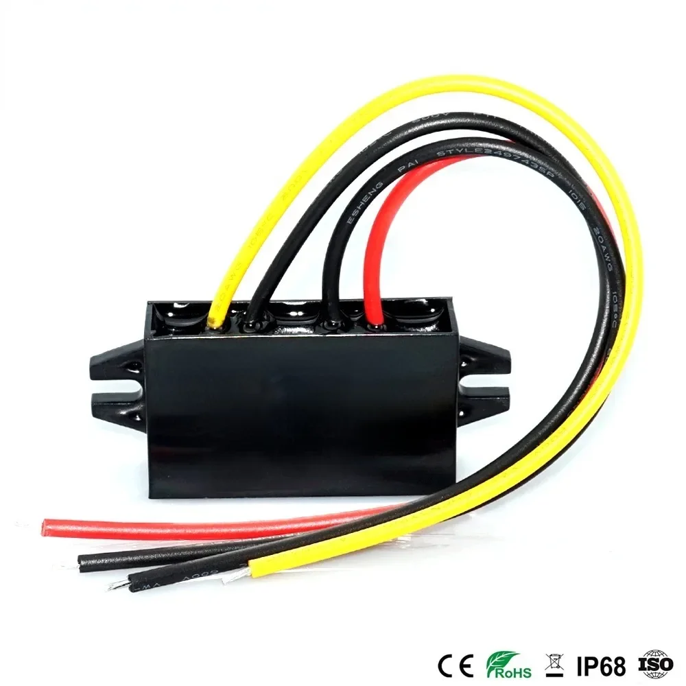 12V 24V to 5V 10A 5A 30A Regulator Step Down DC DC Converter LED Power Supply 24V 12 Volt Buck to 5 Volt for Cars