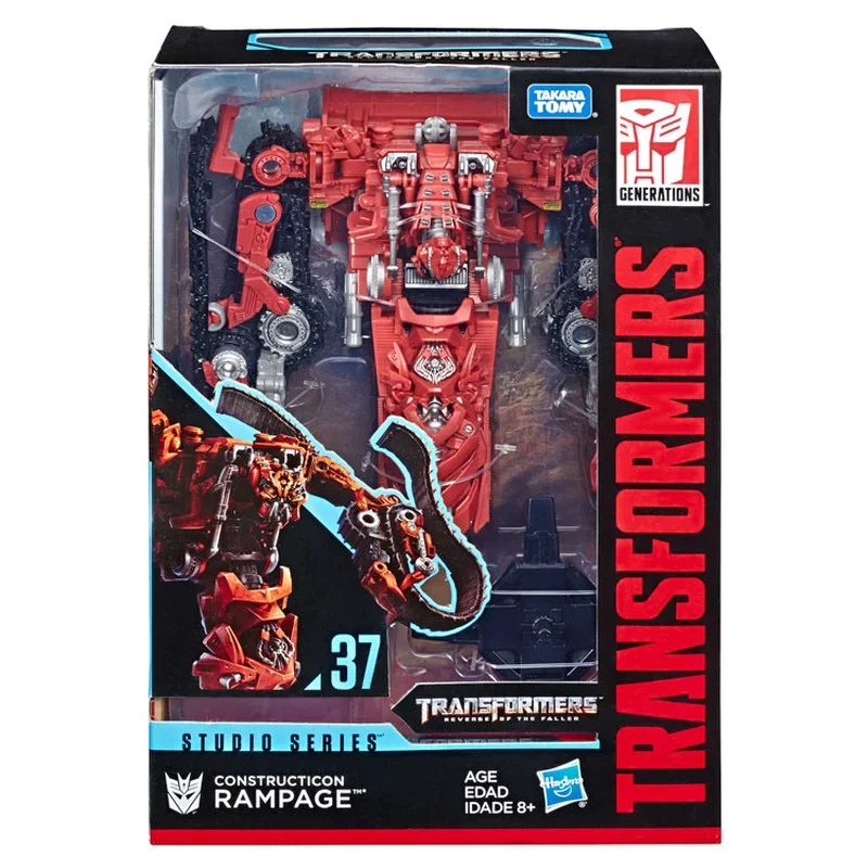 

Original Takara Tomy Hasbro Transformers Toys Voyager Class Movie 2 10th Studio Series SS37 Rampage Action Figure Model Toys