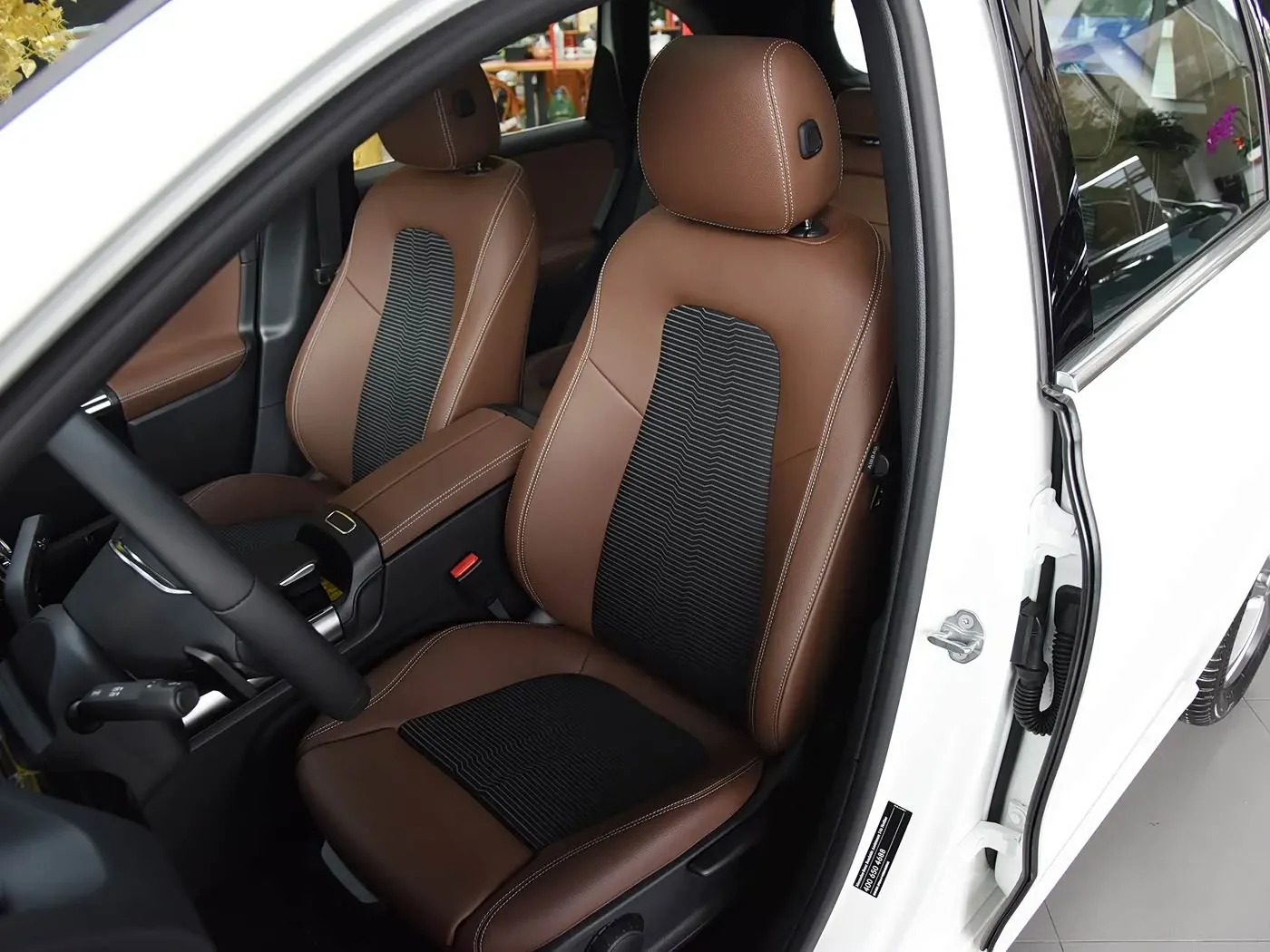 Spezieller Autositzbezug für Mercedes Benz B-Klasse B180 B200 2020 2021, PU-Leder Sitzkissen-Schutz, Autositzbezüge – Detail 2