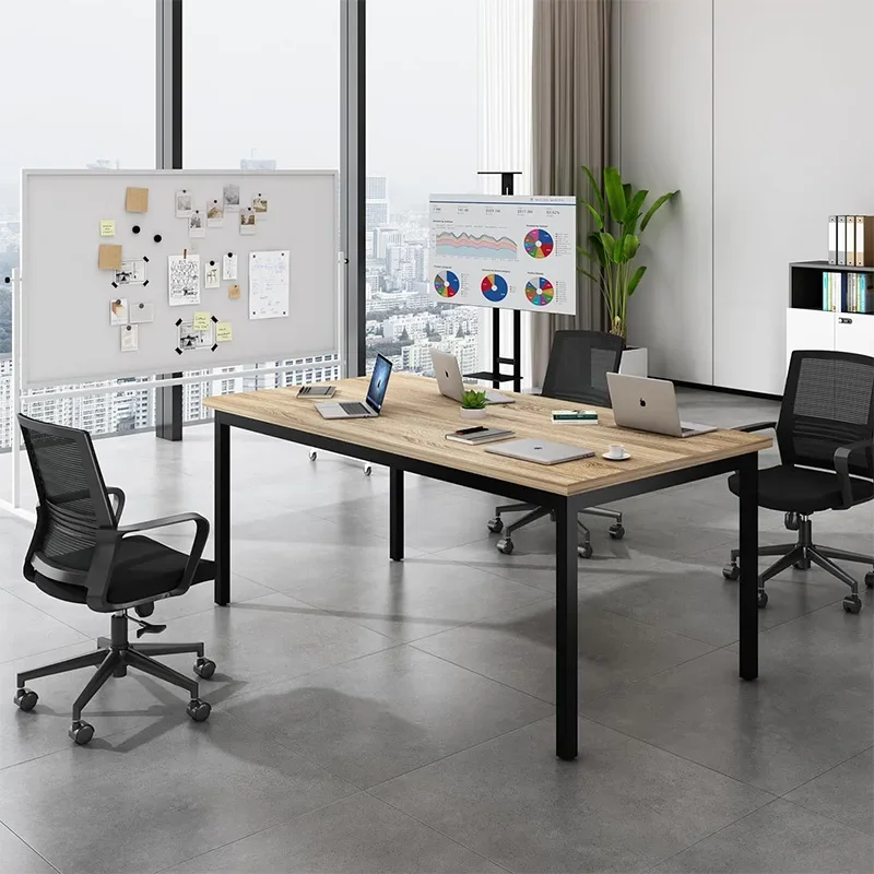 Negotiation table Workbench Long desk Conference table Simple modern table and chair combination Cross-border wholesale