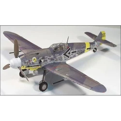 3D Paper Model Fighter Messerschmitt Bf-109 Aircraft  Airplane DIY Puzzle Toy