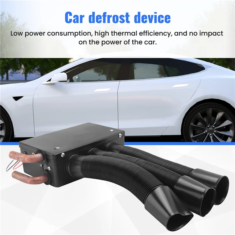 Car Truck Universal Defroster Car Heater Three-Hole Water Heating Heating Fan