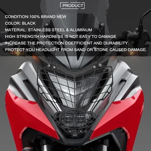 Grade dianteira do farol guarda capa protetora decorativa para honda nc750x nc 750x nc750 x 2021 2022 2023 acessórios da motocicleta 6 principais vendas protetor farol honda nc750x - №3