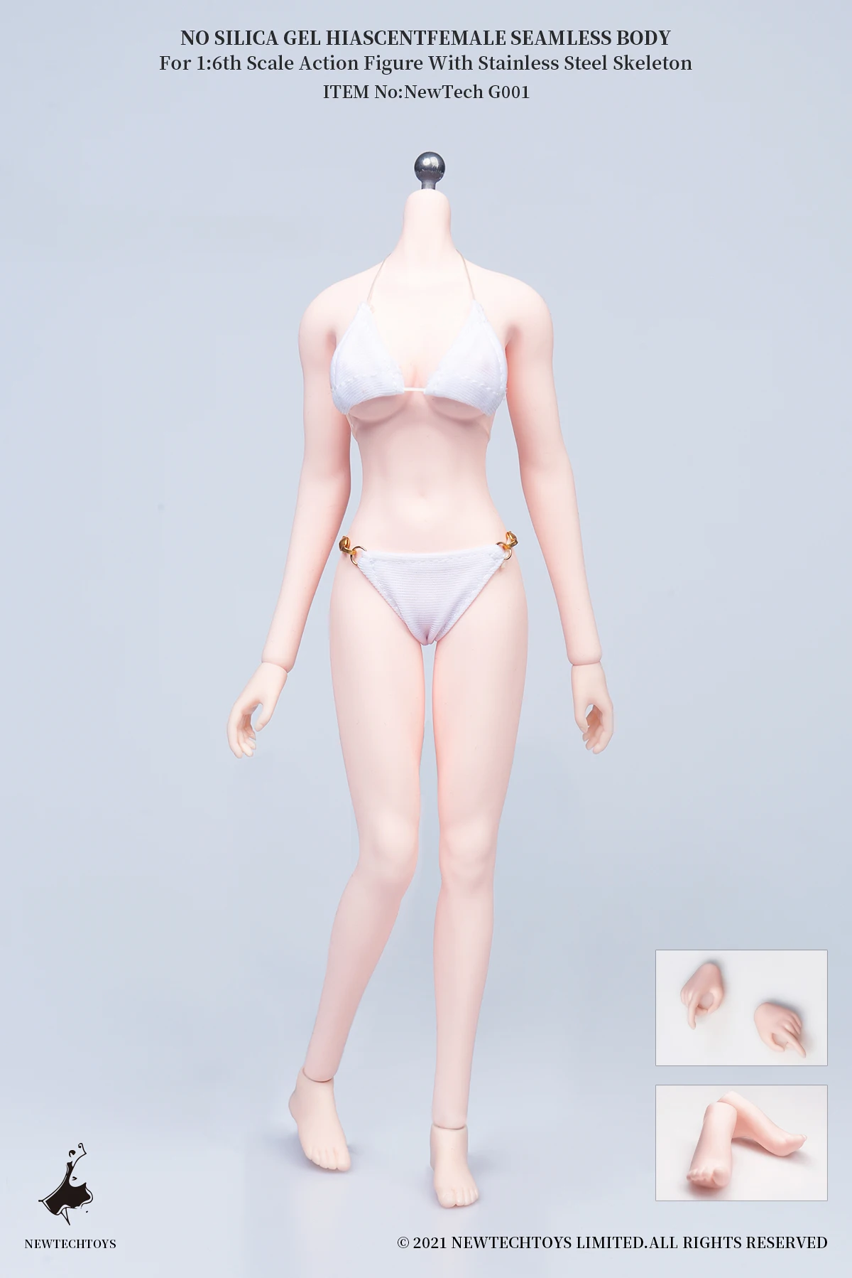 ใหม่ G001 1/6 สาวใหญ่ผิวสีชมพู Body 12 ''ทหารหญิงไม่มีรอยต่อรูปตุ๊กตาในสต็อก