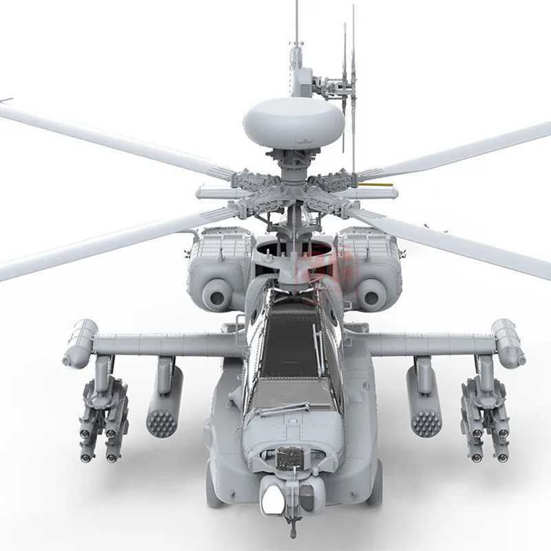 MENG plastic model kit assembled aircraft QS-004 Boeing AH-64D Apache Longbow heavy armed helicopter 1/35