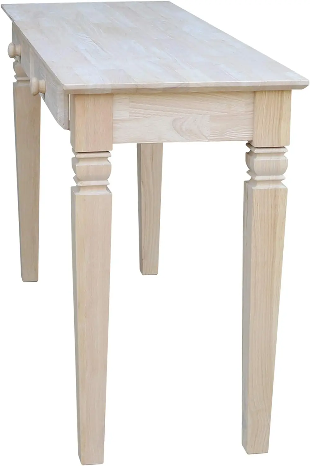 International Concepts Java Sofa Table with 2 Drawers, Unfinished