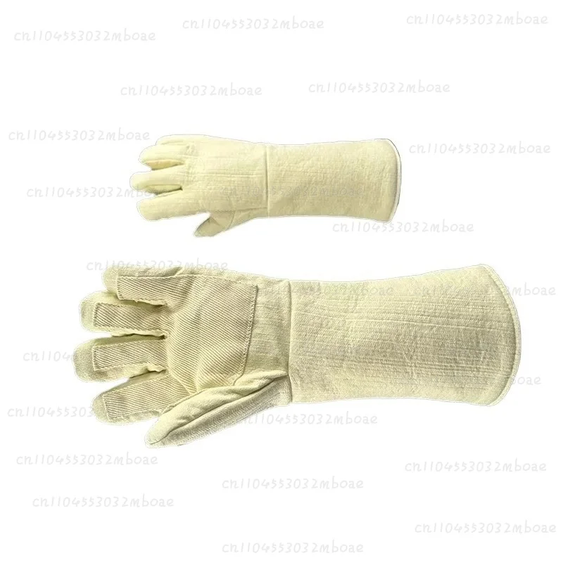 1000 Degree Anti-Scalding Thermal Gloves with High-Temperature Resistance for Baking Oven Industrial Fire Prevention