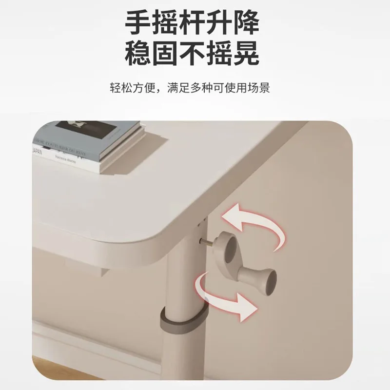 Simple lifting computer desk bedroom bedside table student home study