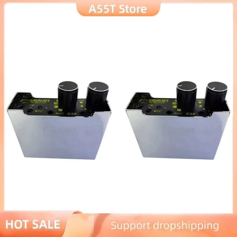 A55T 2X F999B Detector de fugas de agua Detector de fugas de pared para el hogar enchufe de la UE