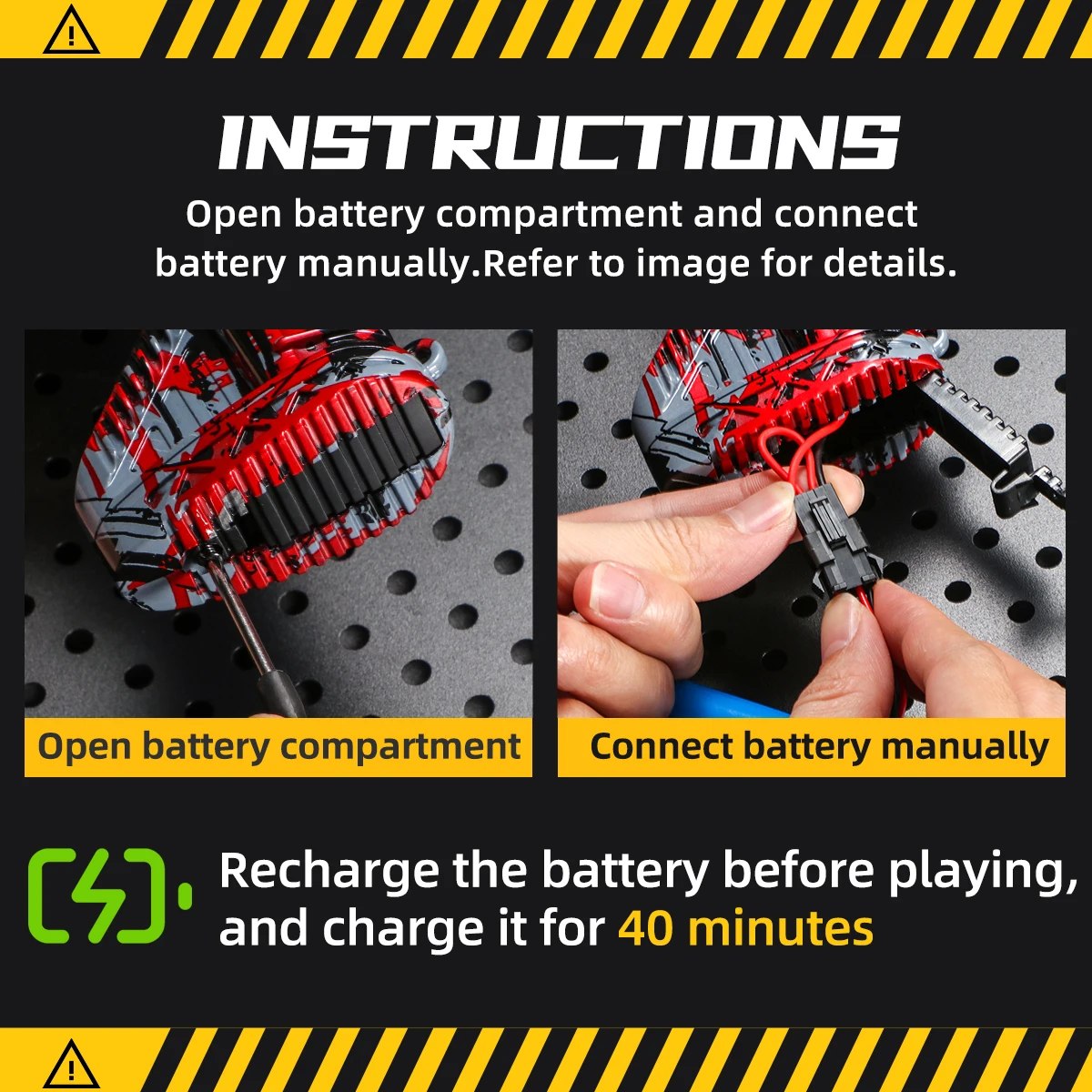 M416 Electric Blaster Gun Toys, Rechargeable Automatic Outdoor Toys for Team Family Activities, Perfect Gift(Bullets Excluded)