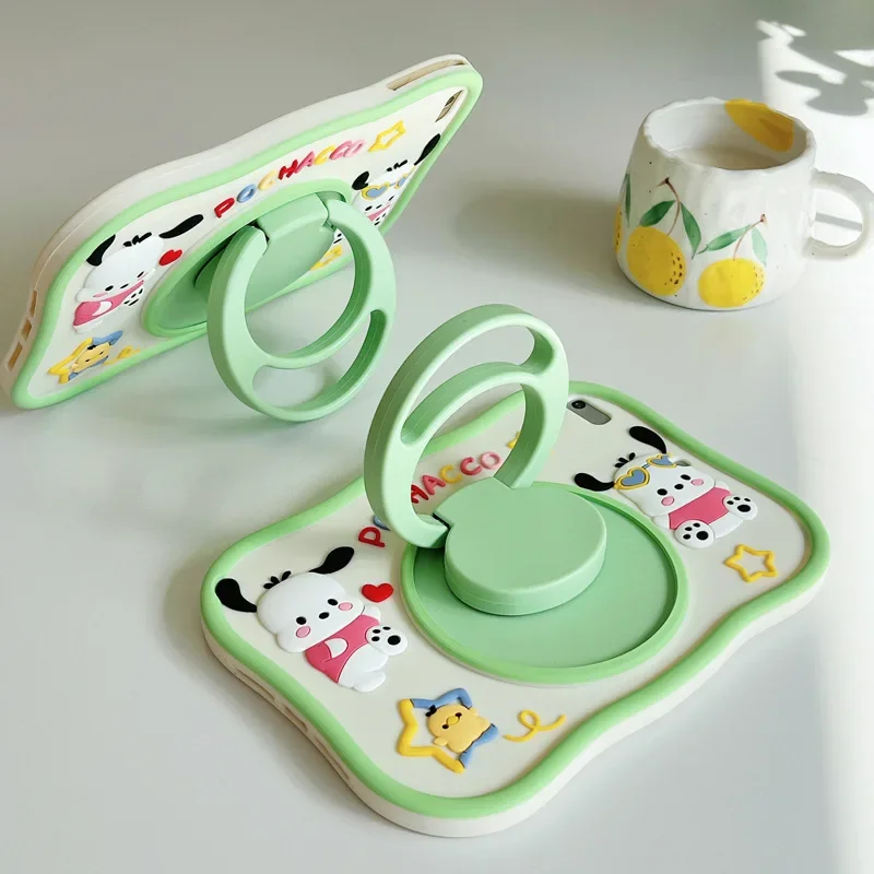 

Table Case for IPad Pro 11inch Air 10.9inch 22 Mini Silicone Tablet Cover for IPad 9.7 5th 6th 10.2 9th 10th Magnetic Charging