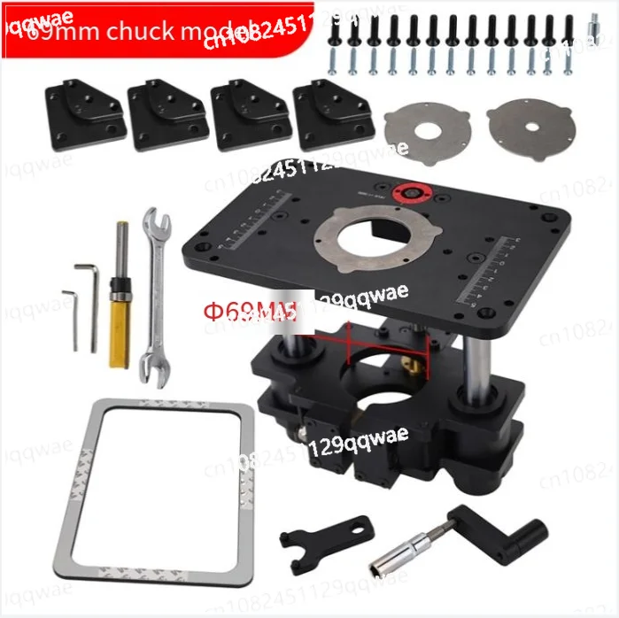 طاولة توجيه متعددة الوظائف GD709 مع رافعة توجيه مقلوبة للتشذيب والطحن والحواف والحز والنحت #2