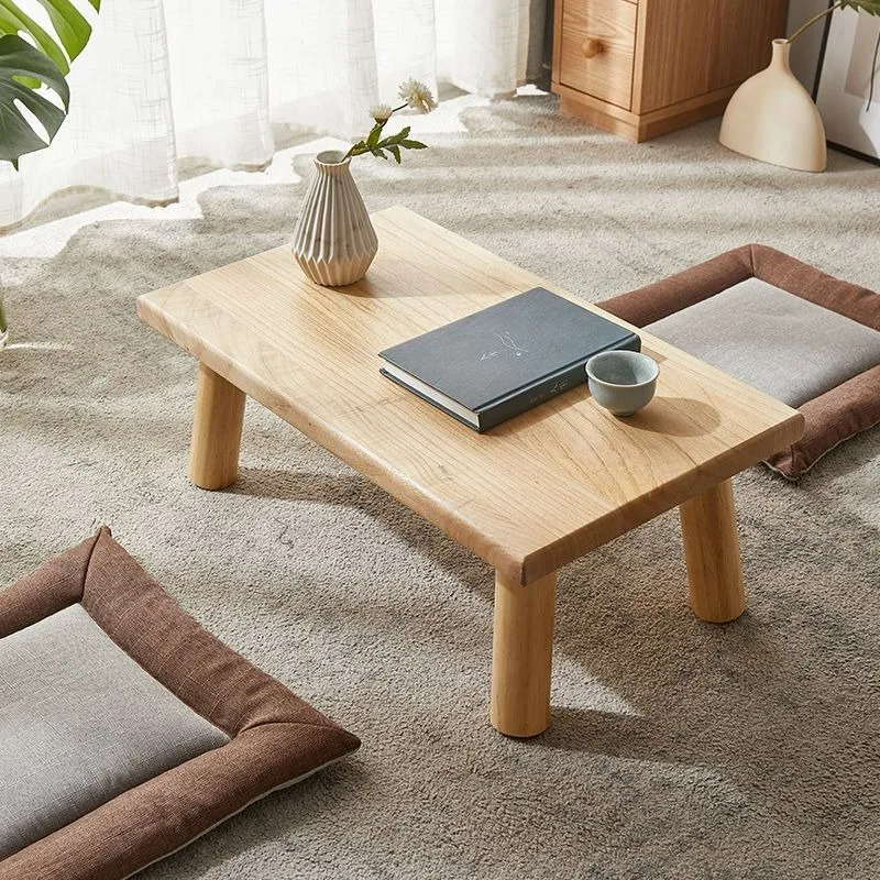 Japanese Tatami Coffee Tables Simple Bay Window Table Balcony Low Tables Windowsill Small Mesa Tea Table Solid Wood Mesas Nordic