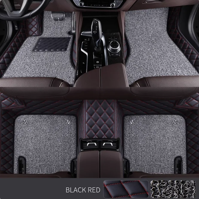 5D Custom Car Floor Mats For Mini Paceman R61 Auto Carpets Double Layer Coche Liners Blanket