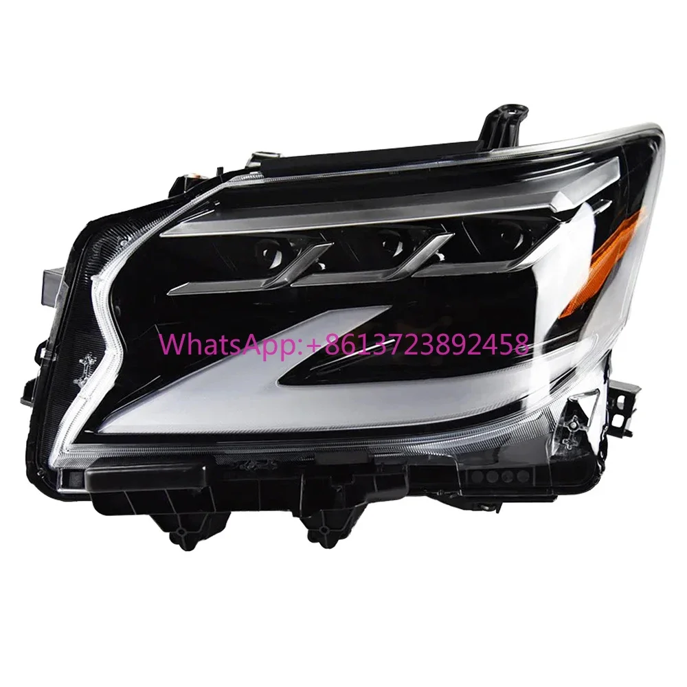 

For Lexus GX400 Headlight Assembly 2014-2020 2021 GX460 High-quality Left Right Triple Lens Original Tall Headlamp
