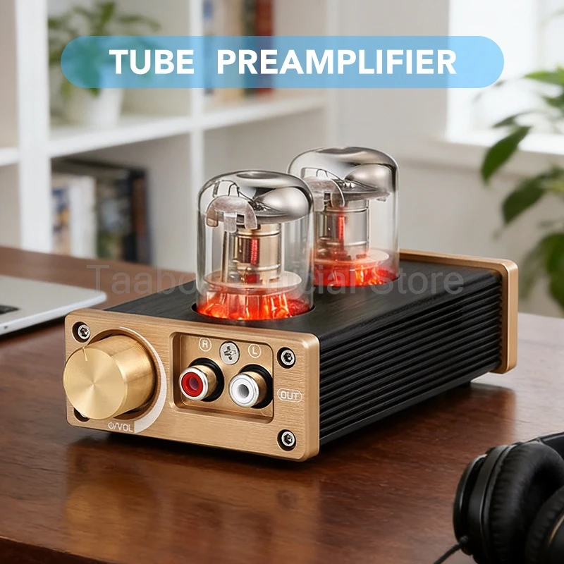 

Ламповый предусилитель класса А, мини Hi-Fi, для аудиофилов, для домашней настольной аудиосистемы, улучшение звука