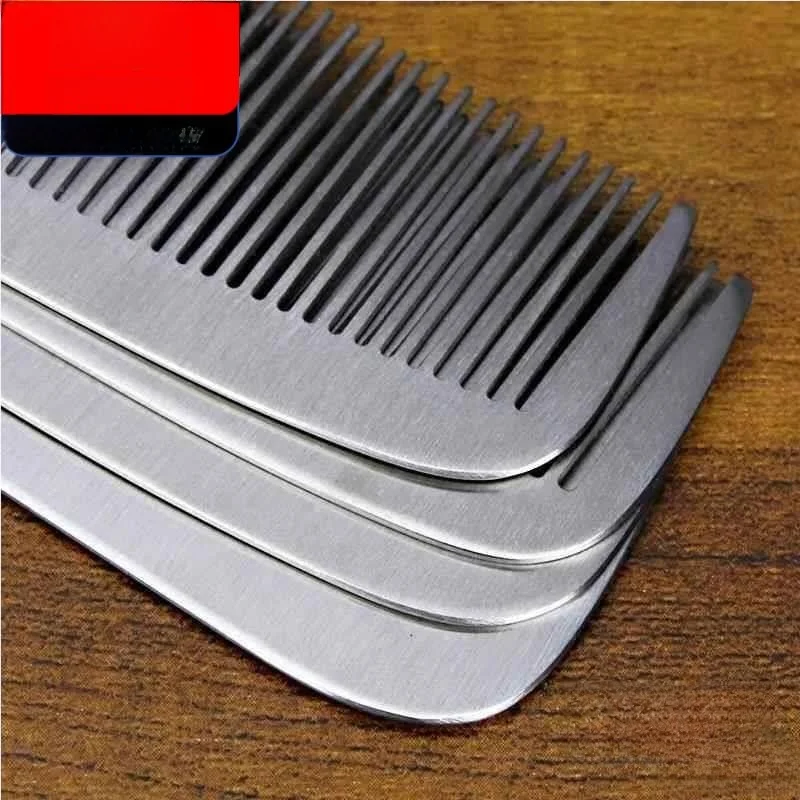 

Thickened Hair Styling Comb Professional Barber Tool for Men Travel Beauty Hair Care Accessories Blue Valley Brand