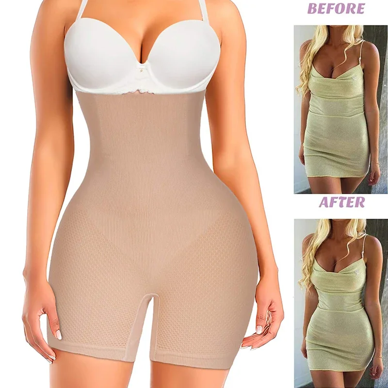 

Shapewear Tummy Control Pantis for Women Butt Lifter High Waist Panty Compression Shorts Waist Trainer Plus Size Body Shaper