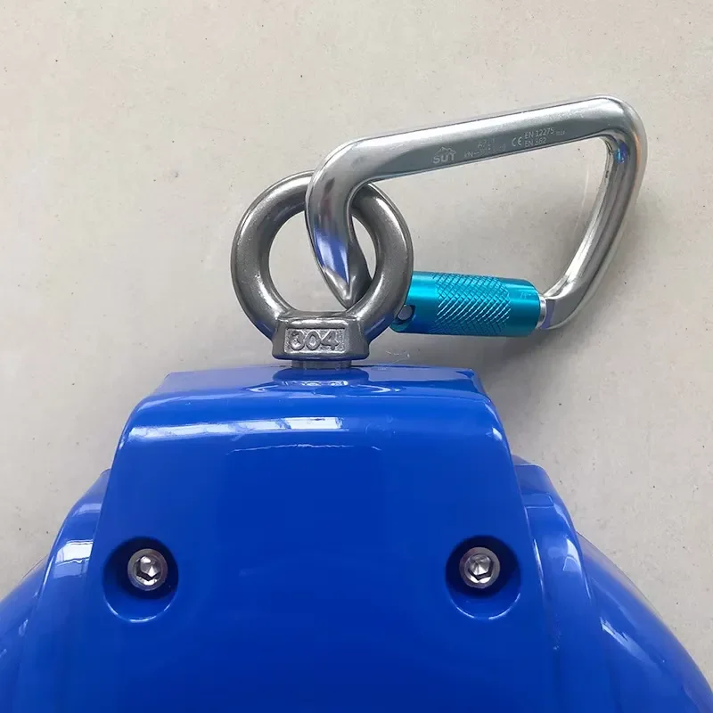 High Strength Retractable Wire Rope Type Fall Arrester Solid Durable Polyester Anti-Rotation New Aviation Fall Arrest System