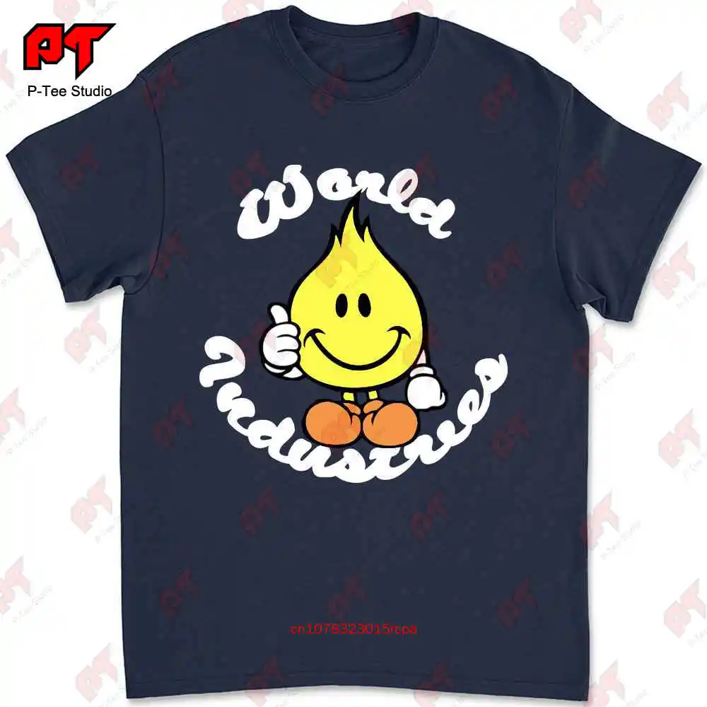 New World Industries Flameboy Thumbs Up Skateboarding T-shirt 38OR