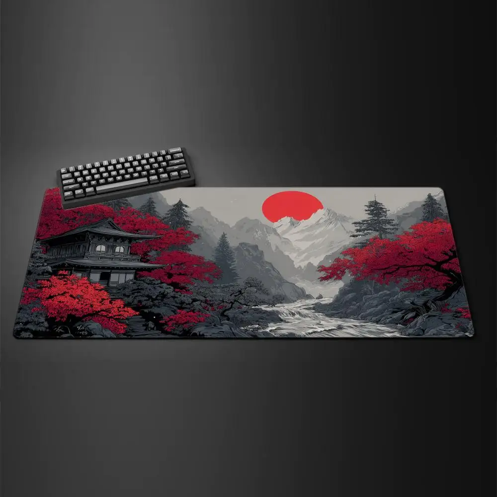 

Moon Landscape Mouse Pad Large Anti-Slip Rubber Gaming MousePad XXL Computer Office Table Mats Keyboard Mousepads Long Desk Mat