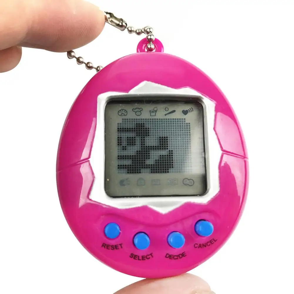 Tamagotchis Electronic Pet Machine Keychain Portable Pet In Virtual Cyber Pet Keychain E-pet Interactive  90s Nostalgic Toy