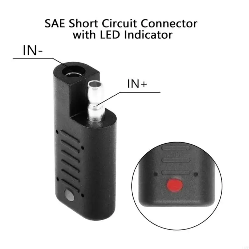 E1PF LED Polarity Reading for Battery Cable Testing, Solar Wiring Direction Review, and Motorcycle Electrical Service Tasks