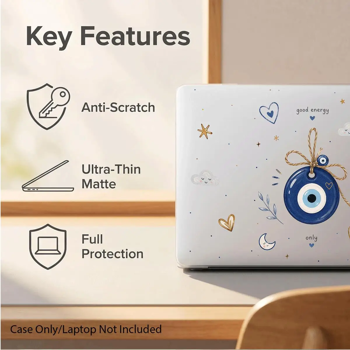 Case for MacBook,compatible with 13 Neo/13.3 Air/13.3 Pro/13.6Air/14.2 Pro/15Air/16.181Pro