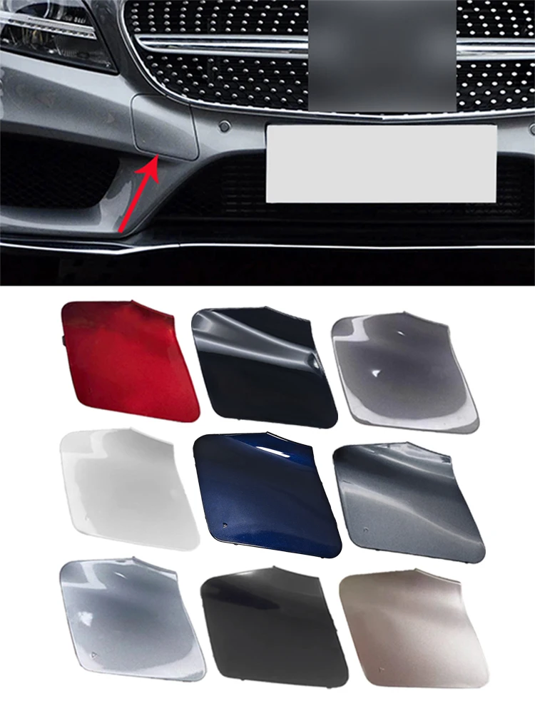 

For Mercedes Benz W218 C218 CLS Class CLS400 CLS550 2015 2016 2017 2018 Front Bumper Tow Hook Cover Lid Trailer Hauling Eye Cap