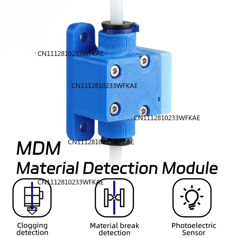 Mellow DIY MDM Material Detection Module For 3D Printing Filament Breakage, Clogging & Tangling 3D Printer Klipper RRF Marlin