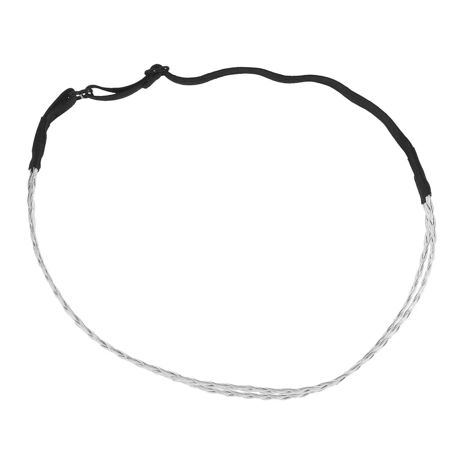 Braid Headband Braided Hair Headband Elastic Stretch Thin Stylish Hair Accessory for Women Teens Party Wedding Daily Use