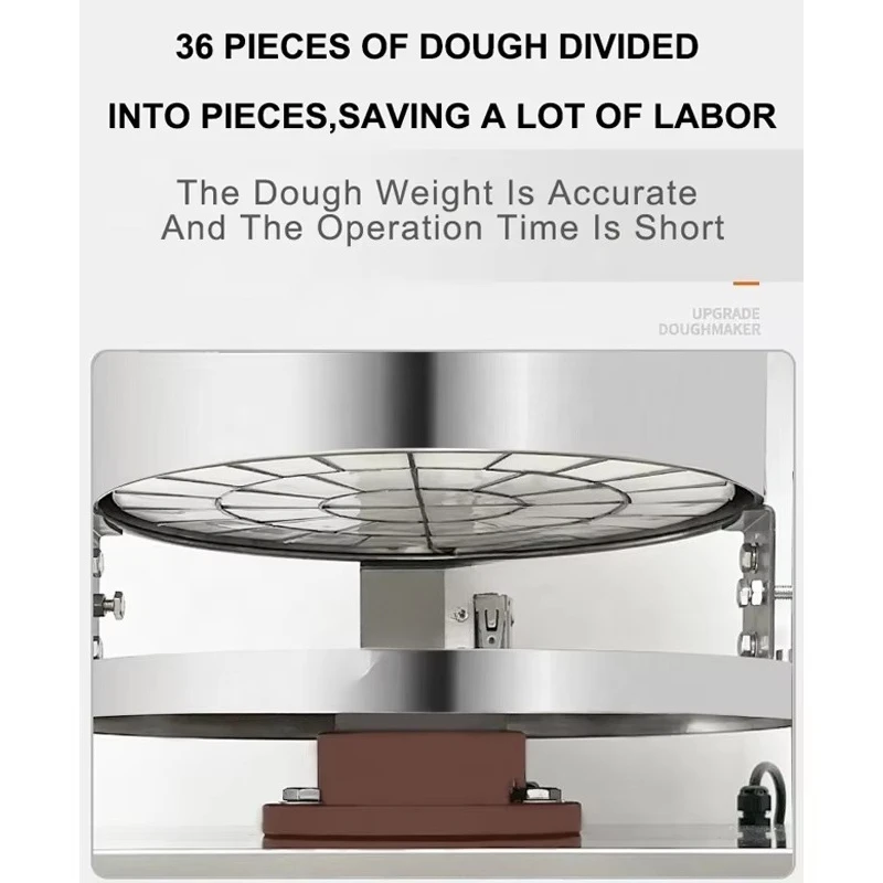 Compact Small Dough Divider Commercial Bakery Dough Cutting Machine for Bread Bun Pizza Dough Portion