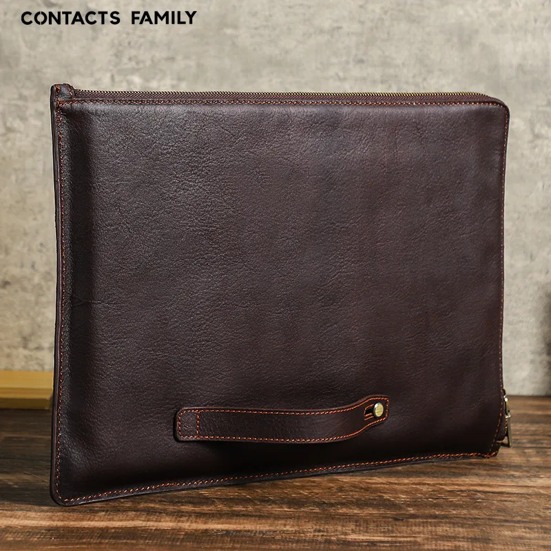 16-Inch MacBookPro Leather Notebook Computer Bag with Handle And Zipper Mac Laptop Inner Case