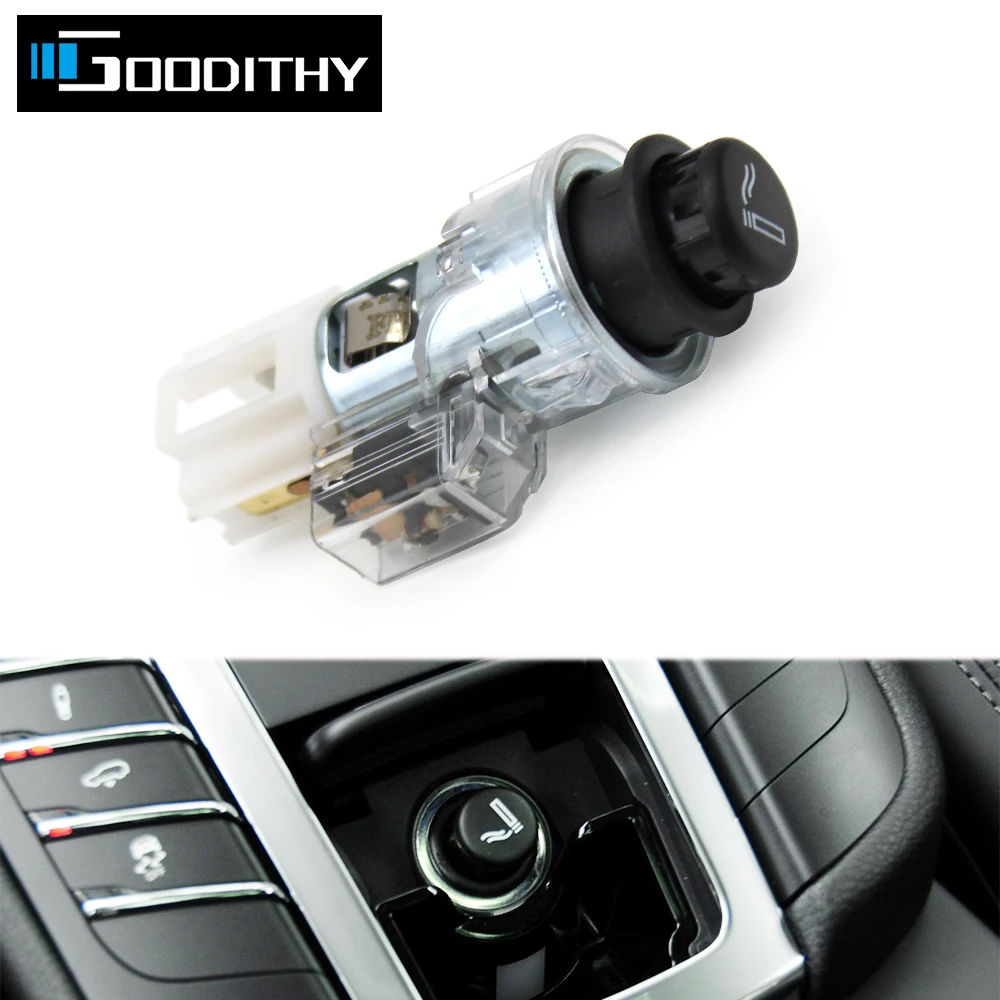 

95B Car Central Console Cigarette Cigar Lighter Socket Plug For Porsche Macan 2014 2015 2016 2017 2018 2019 2020 95B857273