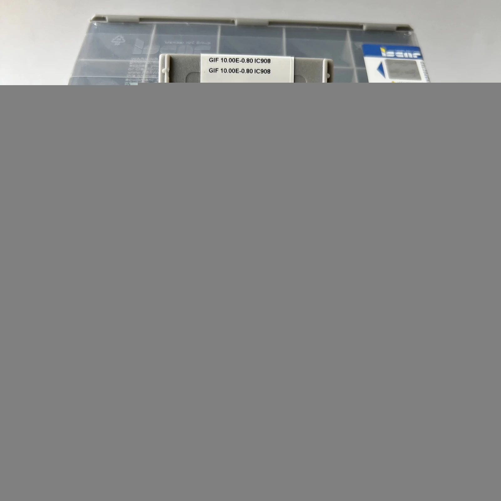 

GIF10.00E-0.80 IC908 /Original carbide blade 10 Pcs