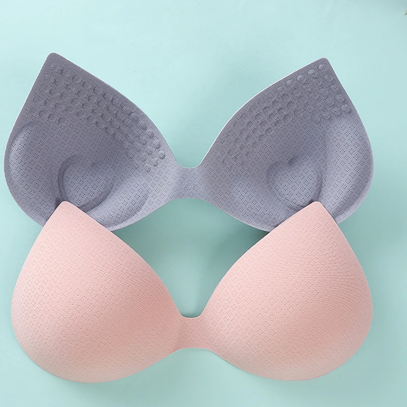 1PCS Women Swimsuit intimate Accessories Padding Inserts Sponge Foam Bra Pads Chest Cup Breast Bras Bikini Insert Chest Pad