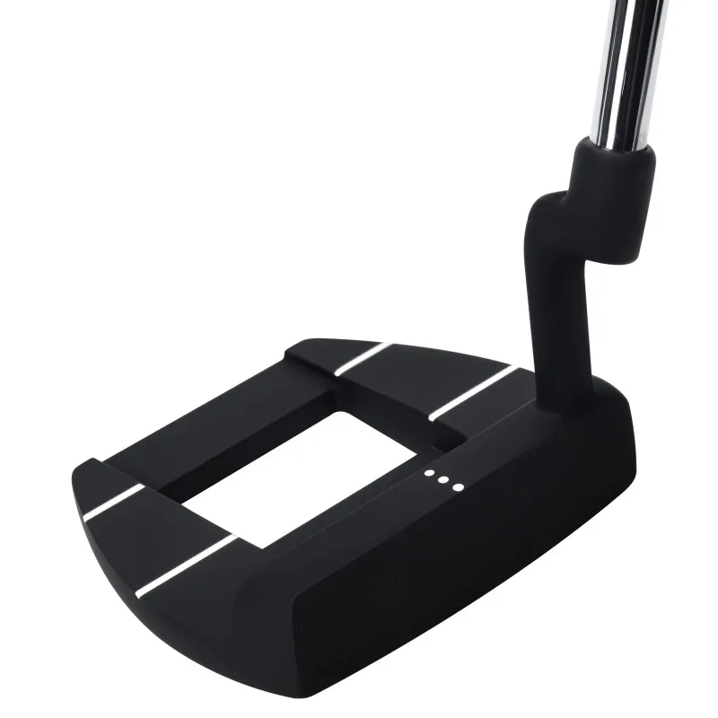 OEM Customized Logo  Mallet Golf Club Putter with Steel Shaft and Waterproof Rubber  or PU Grip for Unisex